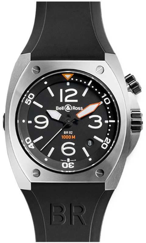 Réplique Bell & Ross Marine BR 02-92 Acier Montre